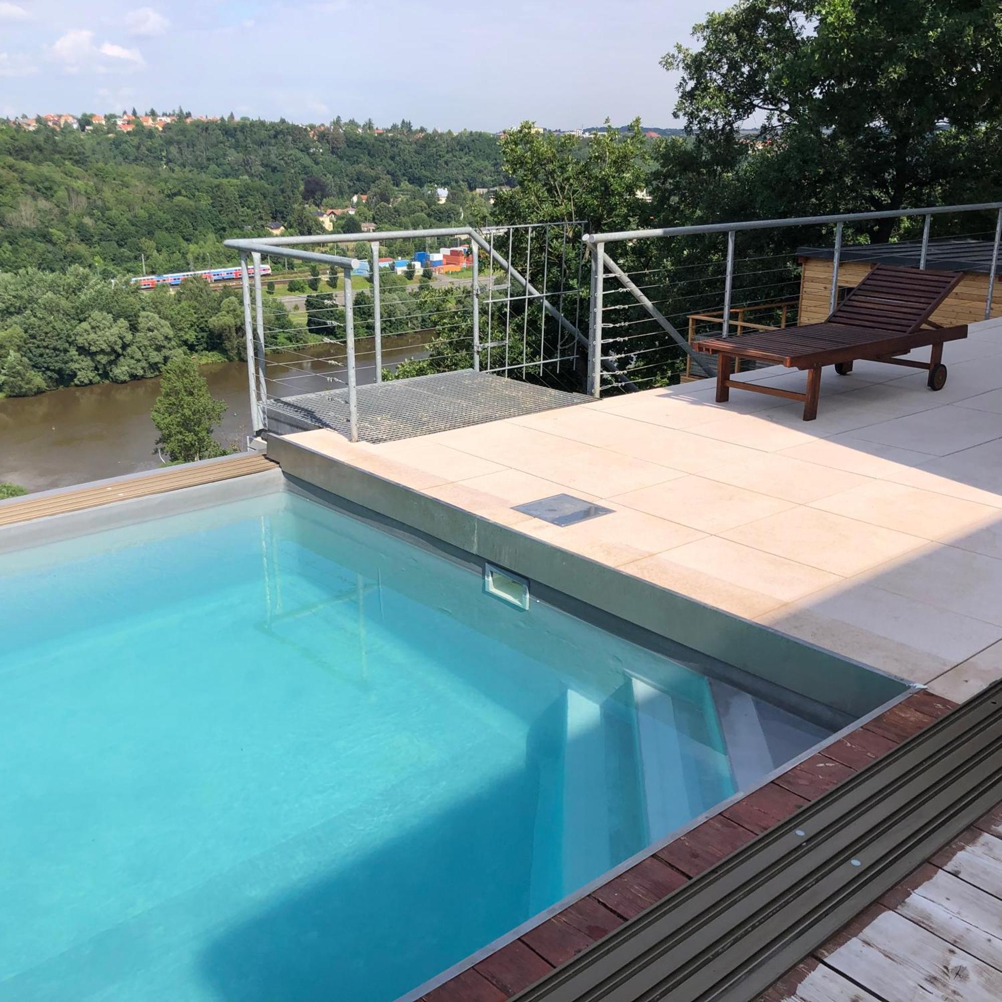Apartmán D Vyhlídka nad řekou Zdiby Exterior foto